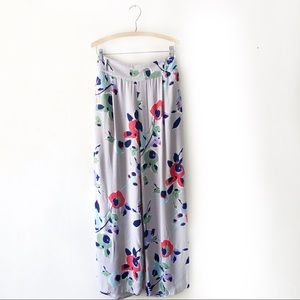 Anthropologie Wide Leg Garden Trousers Pants